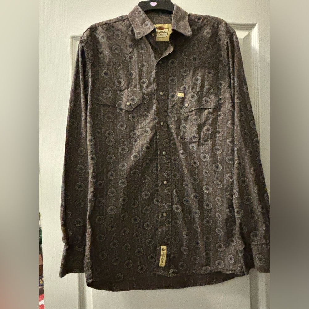Larry Mahan Snap Buttons Men’s Shirt